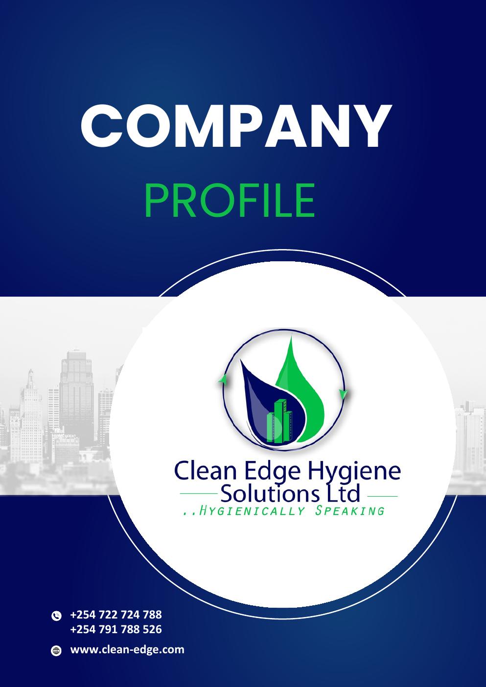 Clean Edge Hygiene Solutions — cover preview