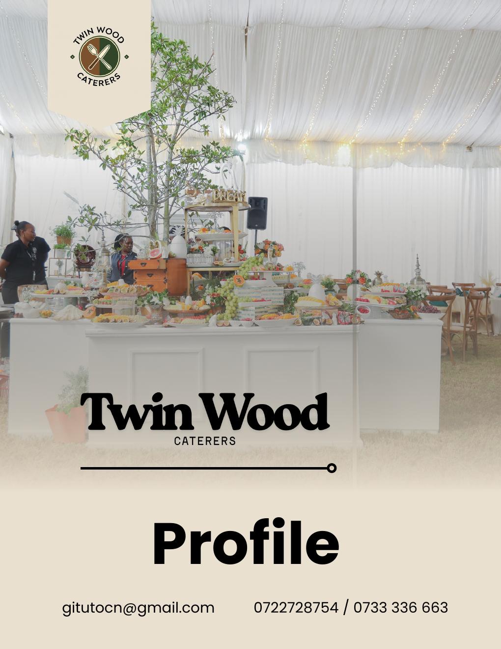 Twin Wood Caterers — cover preview